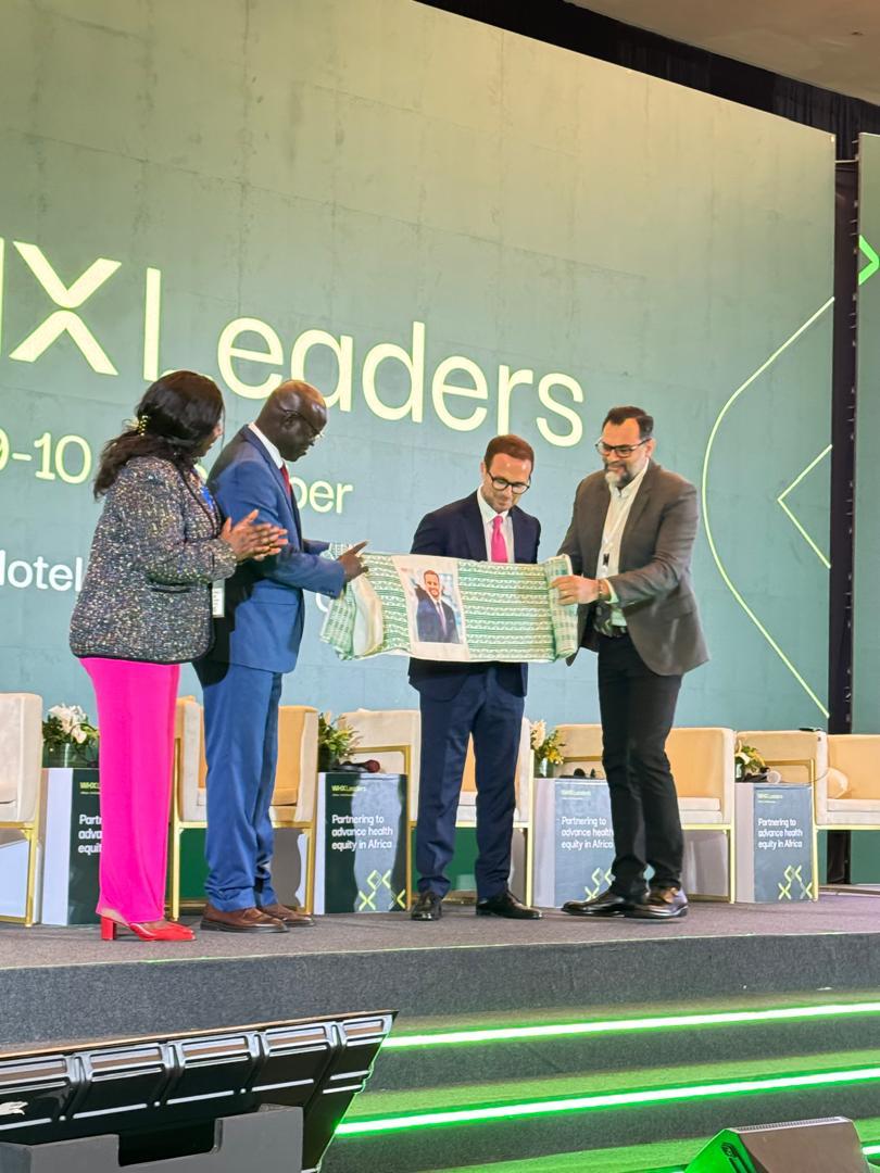 Cultural and Tourism Honour for Global Health Leader- Tom Coleman at the WHX Leaders Summit in Accra